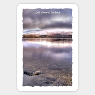 Reflections on Loch Lomond, Scotland Magnet